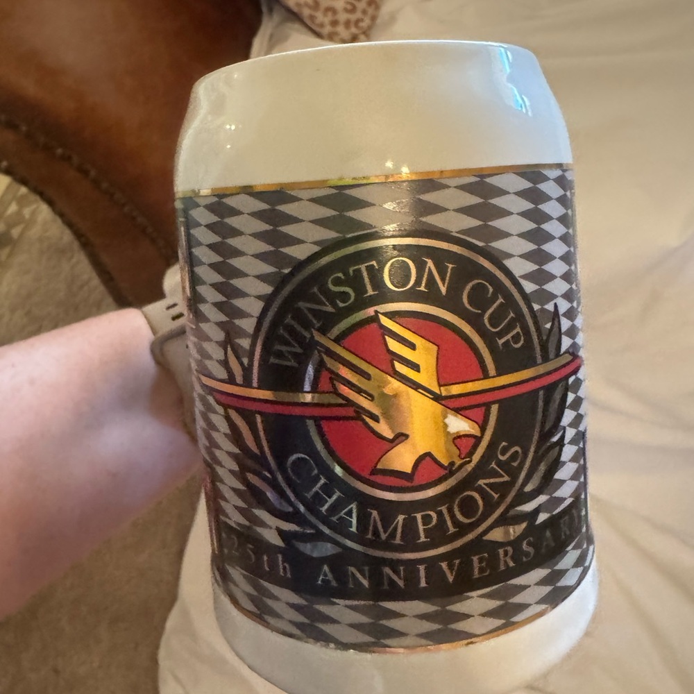 Winston Cup championship collector stein